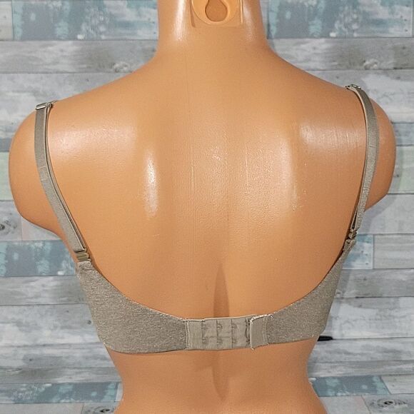 Victoria's Secret Uplift Semi Demi Olive Bra sz 32DD - Picture 4 of 5